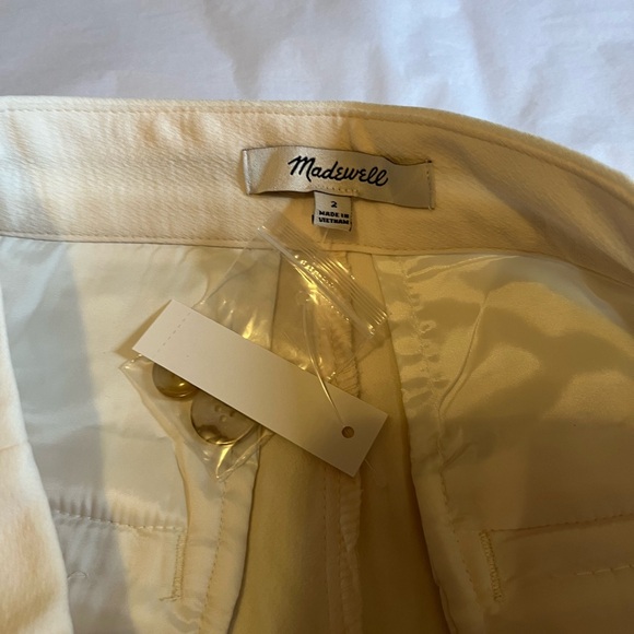 NWT Madewell size 2 The Rosedale high rise straight pant in crepe - Picture 6 of 13